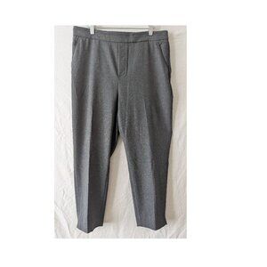 Banana Republic Grey Hayden Pant (Size 12 Petite)